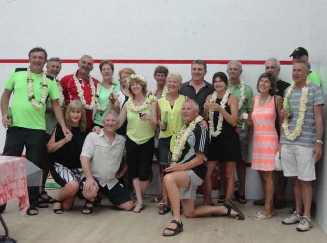 Prize Giving CI Squash Open 2015