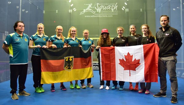 Germany and Canada Teams WJC 2017