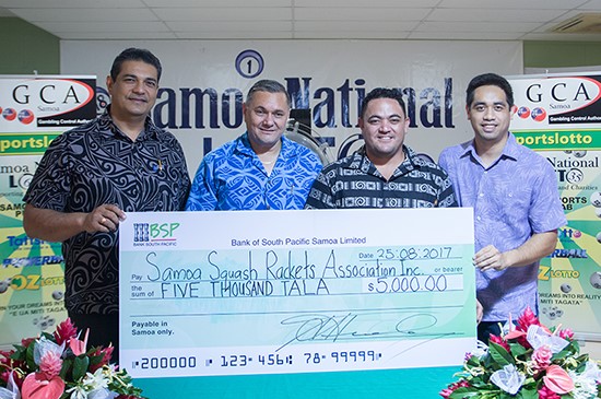Squash Samoa Donation