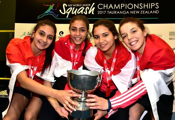 Winning Egypt Team WJC 2017