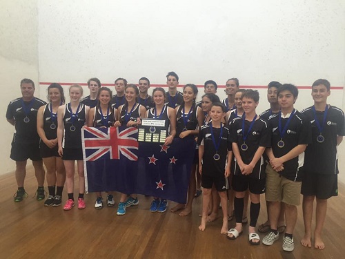 Winning Trans-Tasman Junior Test Series Team Resized