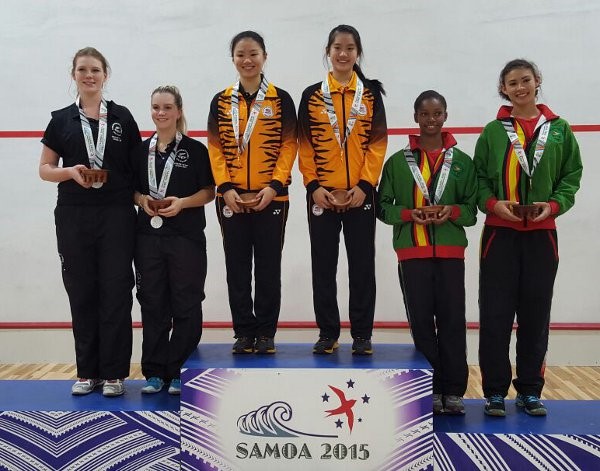 Womens Doubles Winners YCWG 2015